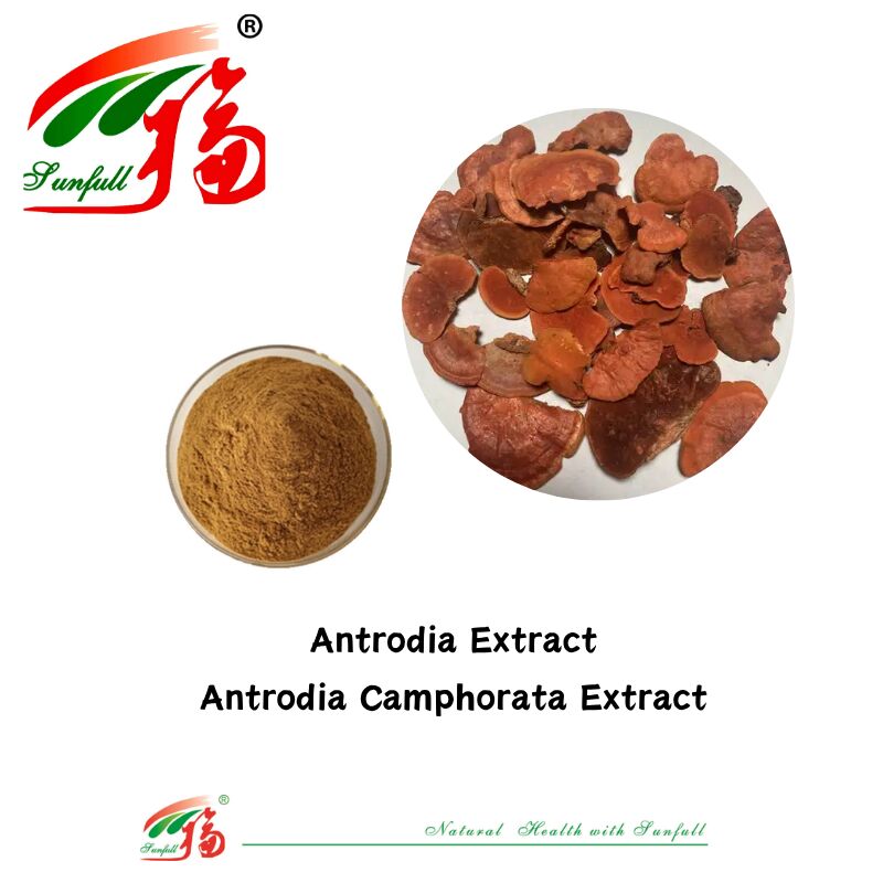 Hunan Sunfull voedingssupplementen Agaricus Subrufescens/Hericium Erinaceus/Antrodia/Cordyceps Sinensis/Coriolus Versicolor/Paddestoelextractpoeder