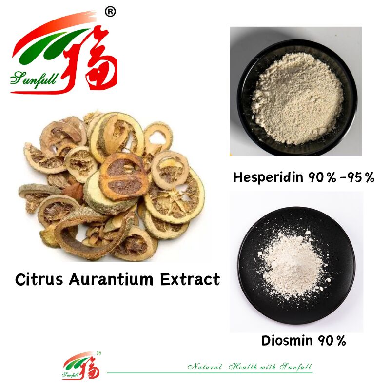 Verbeter de immuniteit Voedingssupplementen Farmaceutische natuurlijke flavonoïden 10%-50% Diosmin 90% /90%-98% Hesperitine Citrus Aurantium-extract