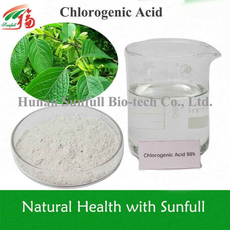 Natuurlijke Antioxidant Chlorogeenzuren met Hoge Zuiverheid voor Gezondheidssupplement CAS 327-97-9