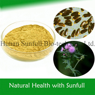 Bescherming van de lever Silybum Marianum Extract ISO-certificering 80% Silymarin